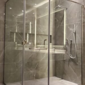 Shower glass cabin box